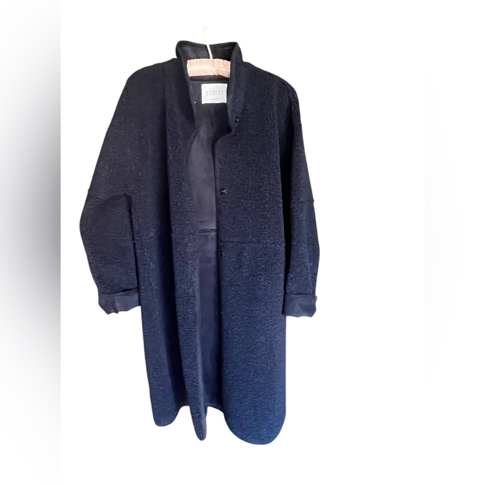 Velvet by Graham & Spencer dark navy jacket XS